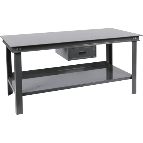 Heavy-Duty Workbench, 72" W x 36" D x 34" H, 14000 lbs. Capacity Distribution Jean Lapalme
