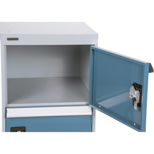 Two-Door Pedestal Workbench, 28" H x 18" W x 21" D Distribution Jean Lapalme