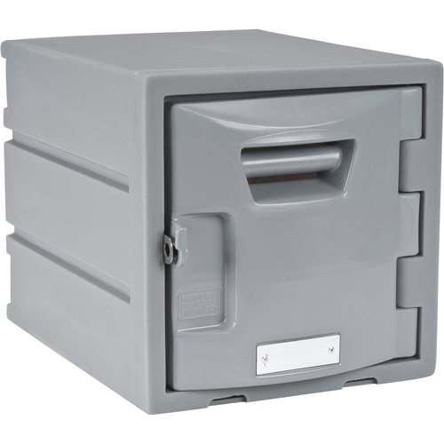 Casier, 12" x 15" x 12", Gris, Assembl&eacute; Distribution Jean Lapalme