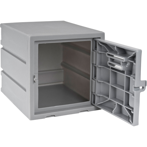 Casier, 12" x 15" x 12", Gris, Assembl&eacute; Distribution Jean Lapalme