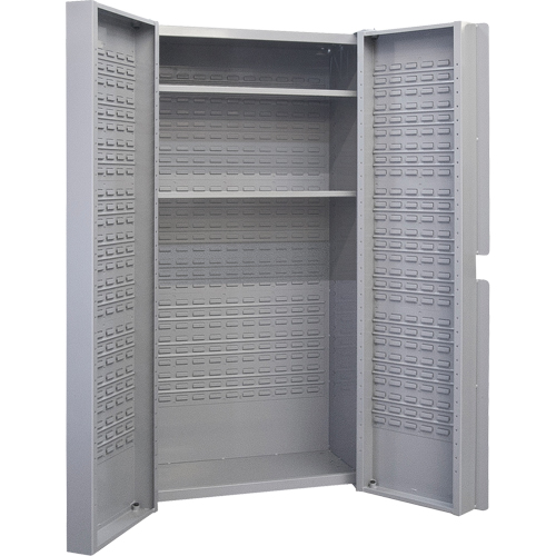 Armoires &agrave; combinaison &agrave; portes creuses, 38" la x 24" p x 72" h, Gris Distribution Jean Lapalme