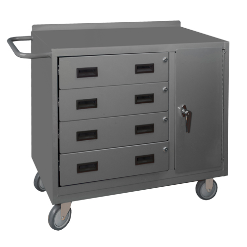 Mobile Workbench Cabinet, Steel Surface Distribution Jean Lapalme