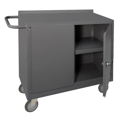 Armoire d'&eacute;tabli mobile, Acier Surface Distribution Jean Lapalme
