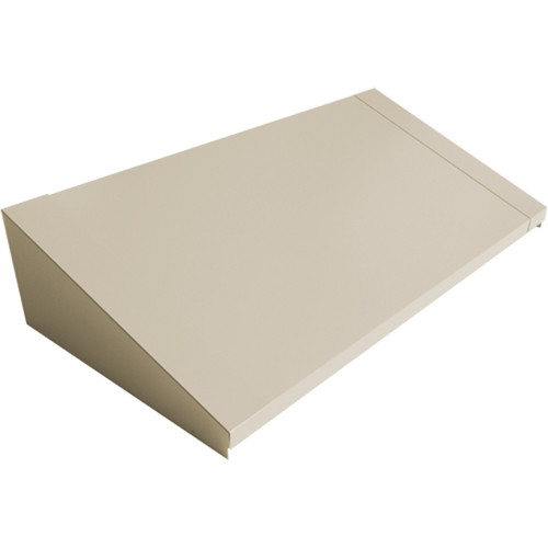 Dessus inclin&eacute; pour casiers robustes enti&egrave;rement soud&eacute; Concorde, Bloc de 3, 18" p x 36" la x 6" ha, Beige, Acier Distribution Jean Lapalme