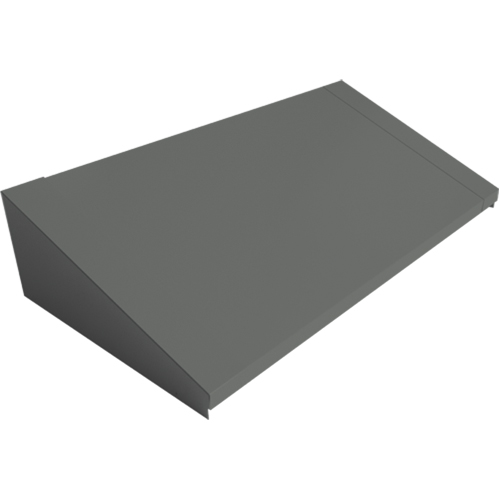 Dessus inclin&eacute; pour casiers robustes enti&egrave;rement soud&eacute; Concorde, Bloc de 3, 18" p x 36" la x 6" ha, Acier Distribution Jean Lapalme
