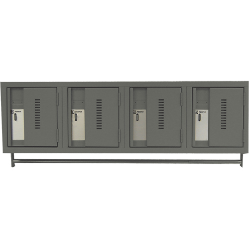Casiers muraux robustes, Bloc de 4, 18" x 12" x 12", Acier Distribution Jean Lapalme