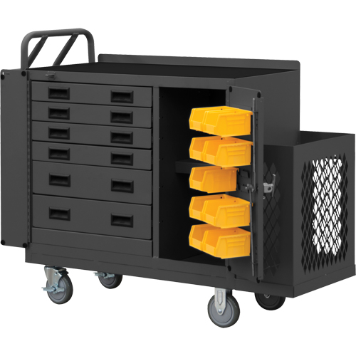 Heavy Duty Mobile Work Stations, Steel Surface Distribution Jean Lapalme