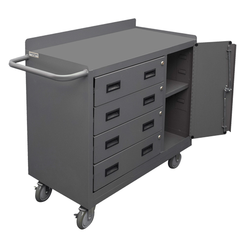 Mobile Workbench Cabinet, Steel Surface Distribution Jean Lapalme