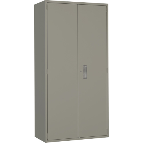 Armoire garde-robe, Acier, 36" la x 18" p x 72" h, Gris Distribution Jean Lapalme