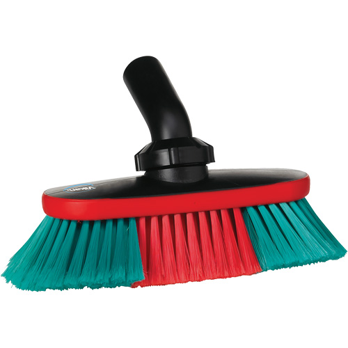 Brosse avec t&ecirc;te ajustable et alimentation en eau pour v&eacute;hicules de la s&eacute;rie Transport Distribution Jean Lapalme