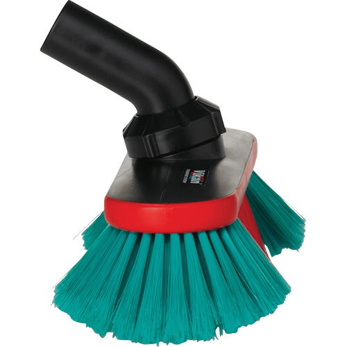 Brosse avec t&ecirc;te ajustable et alimentation en eau pour v&eacute;hicules de la s&eacute;rie Transport Distribution Jean Lapalme