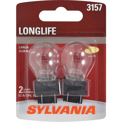 3157 Long Life Mini Automotive Bulb, Incandescent, 26.9 W/8.3 W, Off White Distribution Jean Lapalme