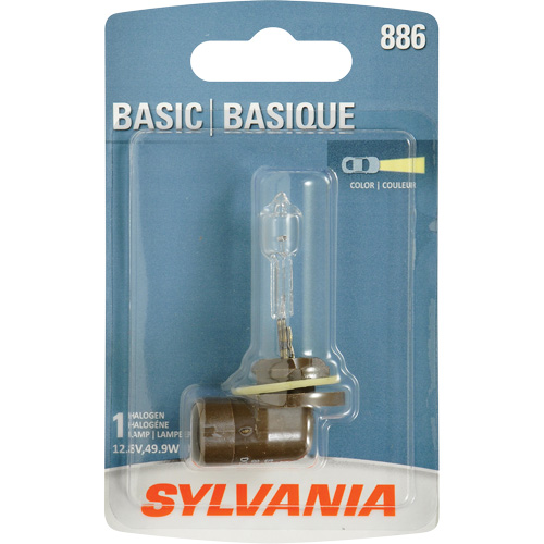 886 Basic Fog Light Bulb, Halogen, 50 W, Off White Distribution Jean Lapalme
