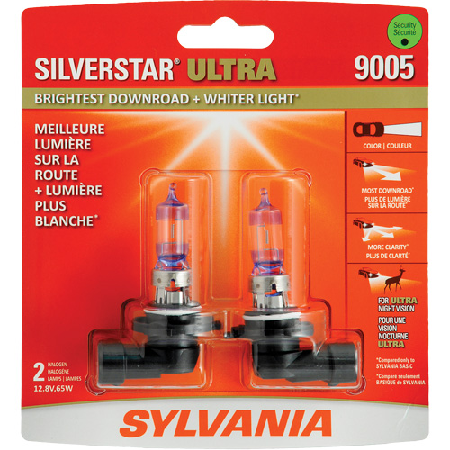 9005 Ampoule de feu avant SilverStar Ultra, Halog&egrave;ne, 65 W, Blanc Distribution Jean Lapalme
