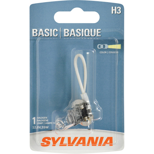 Ampoule de base pour feu avant H3, Halog&egrave;ne, 45 W, Blanc cass&eacute; Distribution Jean Lapalme