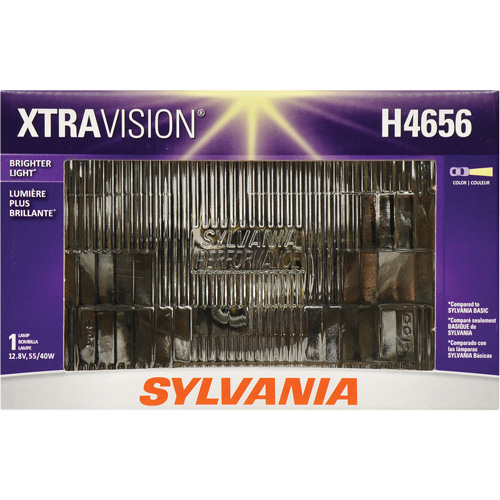 Phare automobile scell&eacute; XtraVision H4656, Halog&egrave;ne, 35 W/55 W, Blanc cass&eacute; Distribution Jean Lapalme