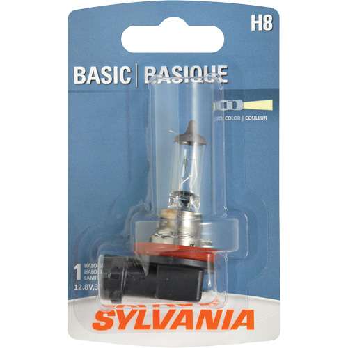 Ampoule de base pour feu avant H8, Halog&egrave;ne, 35 W, Blanc cass&eacute; Distribution Jean Lapalme