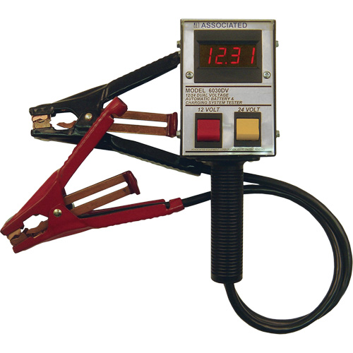 Testeur num&eacute;rique de charge manuel 12/24 V Distribution Jean Lapalme