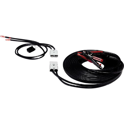 Pinces robustes enti&egrave;rement isol&eacute;es avec adaptateurs de borne lat&eacute;rale, 4 AWG, 500 A, C&acirc;ble 30' Distribution Jean Lapalme