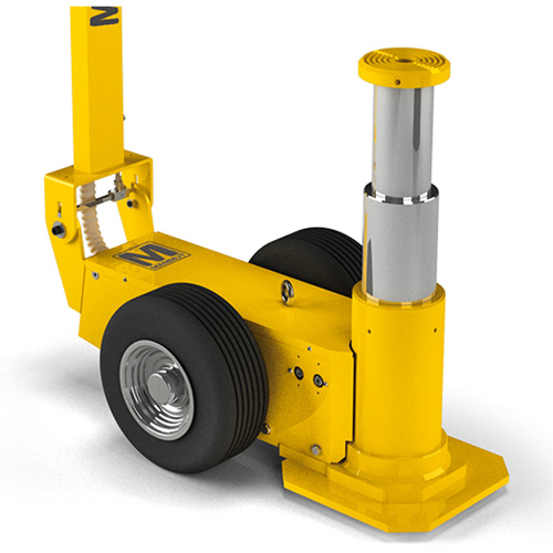 Cric Mammut &agrave; 2 &eacute;tapes, 88 tonnes, Air comprim&eacute;/hydraulique Distribution Jean Lapalme