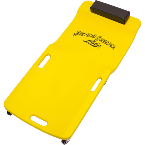 Sommier jaune &agrave; profil bas, en plastique robuste Distribution Jean Lapalme
