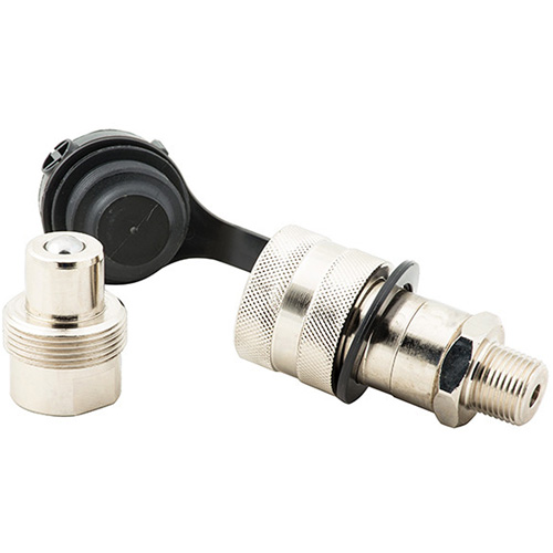 Jeu de raccords &agrave; d&eacute;bit &eacute;lev&eacute;, Acier, 3/8", NPTF femelle/NPTF m&acirc;le, 10 000 PSI Distribution Jean Lapalme