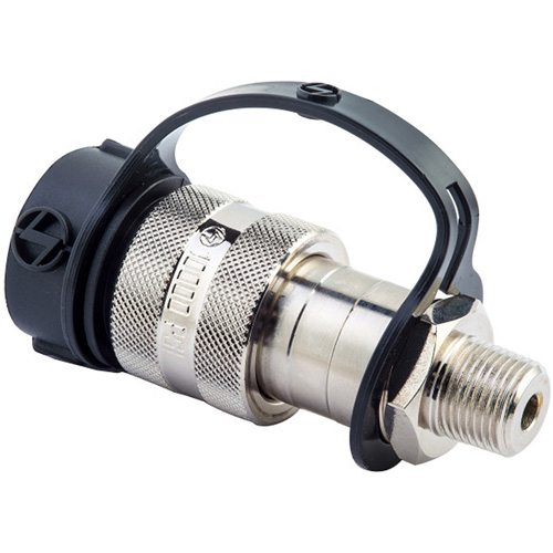 Raccords &agrave; c&ocirc;t&eacute; femelle pour d&eacute;bit &eacute;lev&eacute;, Acier, 3/8", NPTF femelle, 10 000 PSI Distribution Jean Lapalme