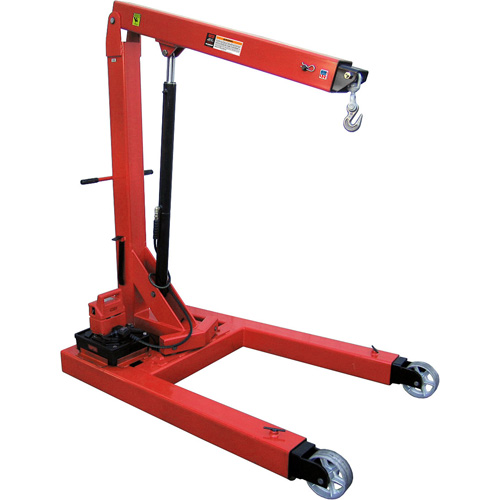 Electro Hydraulic Floor Crane, 6613.87 lbs. (3 tons) Capacity Distribution Jean Lapalme