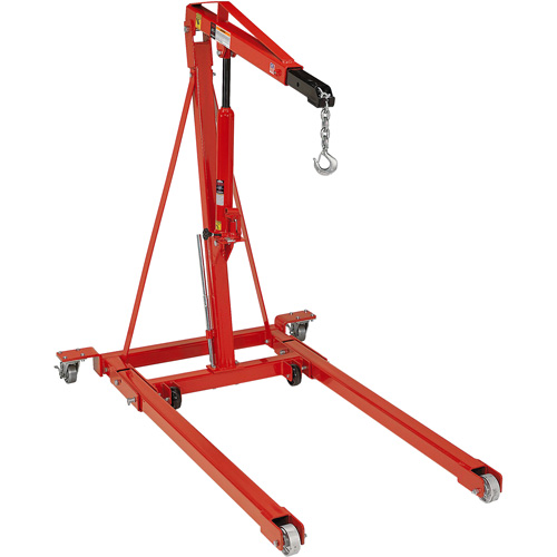 Folding Engine Crane, 2500 lbs. (1.25 tons) Capacity Distribution Jean Lapalme
