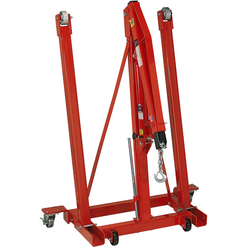 Folding Engine Crane, 2500 lbs. (1.25 tons) Capacity Distribution Jean Lapalme