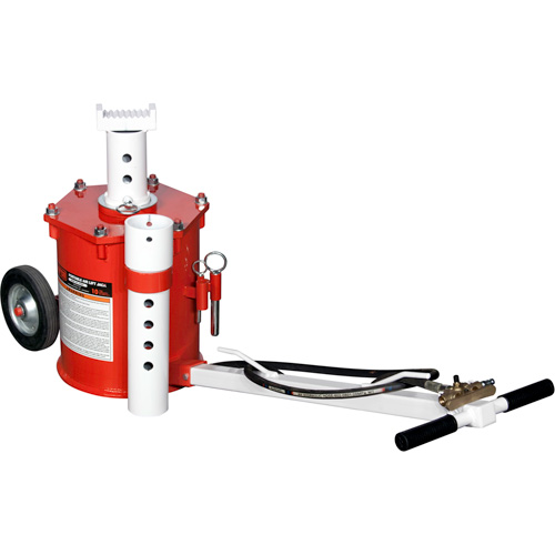 Cric pneumatique portable, Capacit&eacute; de 10 tonne(s), 17-3/4" - 49-3/8" h Distribution Jean Lapalme