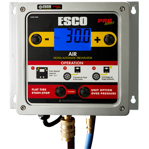 Digital Wall-Mounted Aluminum Tire Inflator Distribution Jean Lapalme