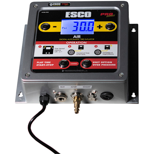 Digital Wall-Mounted Aluminum Tire Inflator Distribution Jean Lapalme