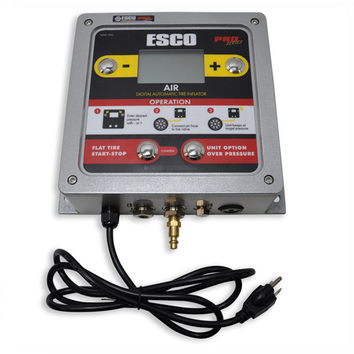Digital Wall-Mounted Aluminum Tire Inflator Distribution Jean Lapalme