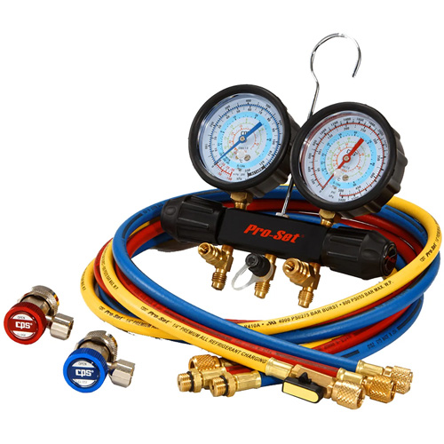 Ensemble de manom&egrave;tres pour climatisation Distribution Jean Lapalme