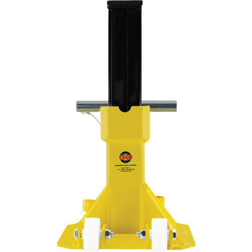 EZ-Wheel Jack Stand, Locking Pin, 22 Tons Capacity, 13-1/2" - 20" H Distribution Jean Lapalme