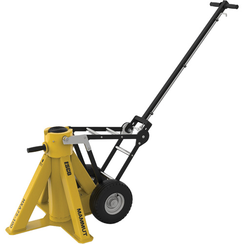 Socle roulant pour transport de cric 82 tonnes Mammut Distribution Jean Lapalme