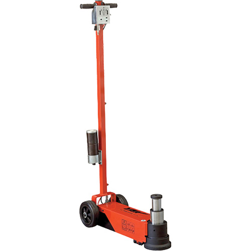Cric &agrave; 2 &eacute;tapes, 22 tonne(s)/44 tonne(s), Air comprim&eacute;/hydraulique Distribution Jean Lapalme