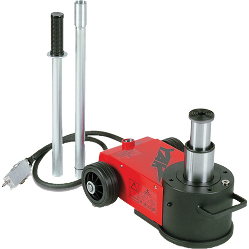 Cric portatif &agrave; 2 &eacute;tapes, 22 tonne(s)/44 tonne(s), Air comprim&eacute;/hydraulique Distribution Jean Lapalme