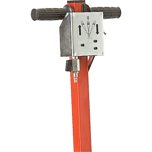 Cric &agrave; 2 &eacute;tapes, 33 tonnes/66 tonnes, Air comprim&eacute;/hydraulique Distribution Jean Lapalme