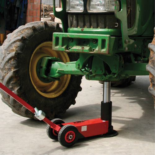 Cric &agrave; 1 &eacute;tape, 33 tonnes, Air comprim&eacute;/hydraulique Distribution Jean Lapalme
