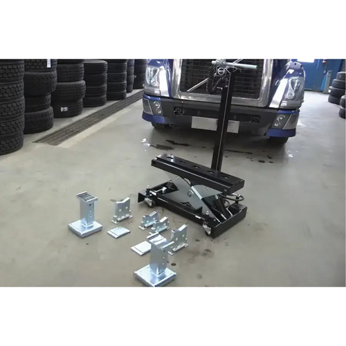 Cric de service de plancher, 14 tonne(s) Capacit&eacute;, 8-1/4" Abaiss&eacute;e, 20" &eacute;lev&eacute;e, Air comprim&eacute;/hydraulique Distribution Jean Lapalme