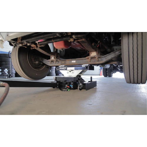 Cric de service de plancher, 12 tonne(s) Capacit&eacute;, 7-1/2" Abaiss&eacute;e, 15-3/4" &eacute;lev&eacute;e, Air comprim&eacute;/hydraulique Distribution Jean Lapalme