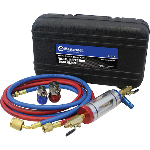 R1234Yf Visual Inspection Sight Glass with R1234Yf Quick Couplers Distribution Jean Lapalme