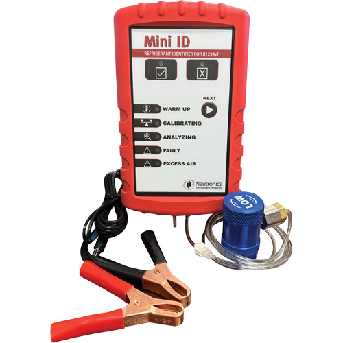 Mini ID Refrigerant Identifier for R1234yf Distribution Jean Lapalme