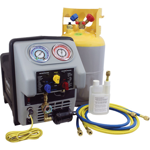 Twin Turbo Refrigerant Recovery Machine For “Refer Units” Distribution Jean Lapalme