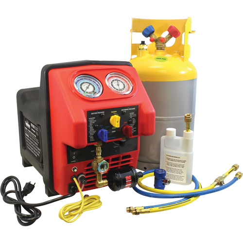 Spark Free Twin Turbo Refrigerant Recovery Machine Distribution Jean Lapalme