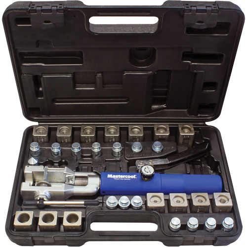 Jeu d'outils d'&eacute;vasement hydraulique universel avec coupe-tube & adaptateur de conduite &agrave; essence Distribution Jean Lapalme