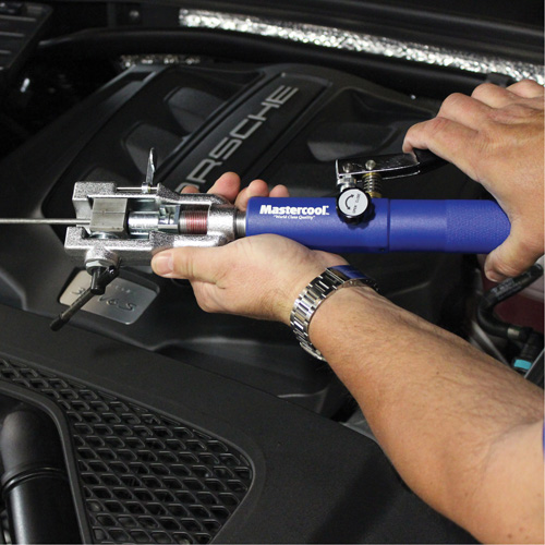 Jeu d'outils &agrave; &eacute;vaser hydraulique universel avec manche bleu & jeu d'adaptateurs Distribution Jean Lapalme