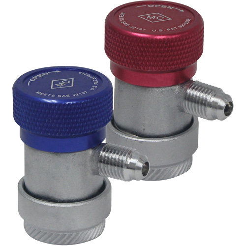 Raccord rapide manuel R134a haute pression 1/4" FL-M x 16 mm Distribution Jean Lapalme